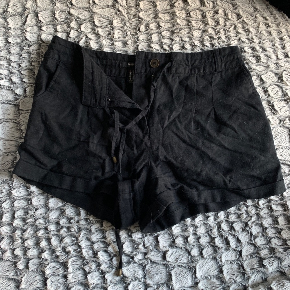 Black shorts